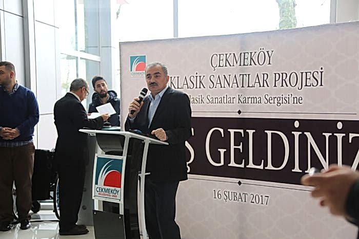 16.02.2017 - ÇEKMEKÖYâ€™DE KLASİK SANATLAR 7 SERGİ 7 SEMİNER BİRİNCİ PROGRAM SERGİSİ