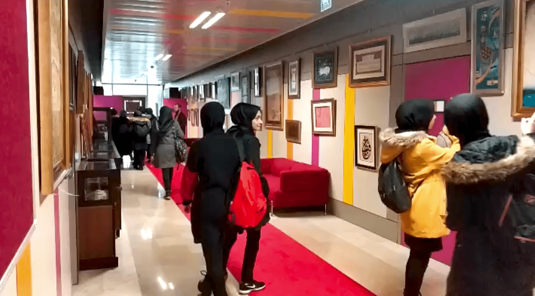 Esatpaşa Kız İmam Hatip Lisesi Öğrencilerinin Klasik Sanatlar Ataşehir Ziyareti