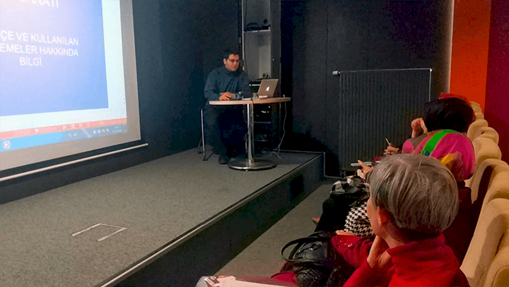 Timuçin Tanarslan Hocamız ile Sanat Teknolojisi Seminer Dersimiz_28.12.2019