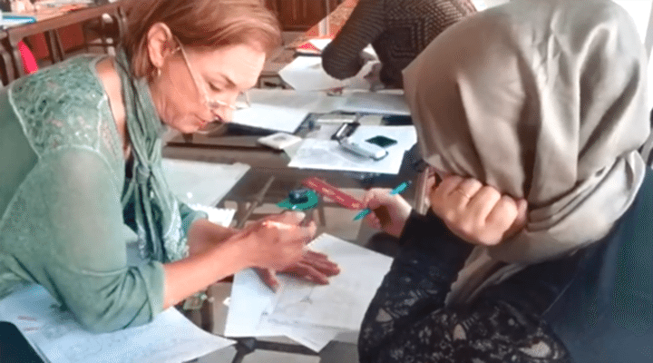 NAZAN BERBERCİOĞLU HOCAMIZ İLE TEZHİP EĞİTİMİ_6
