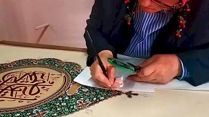 FATMA KORKMAZ HOCAMIZ İLE TEZHİP DERSLERİMİZ_1