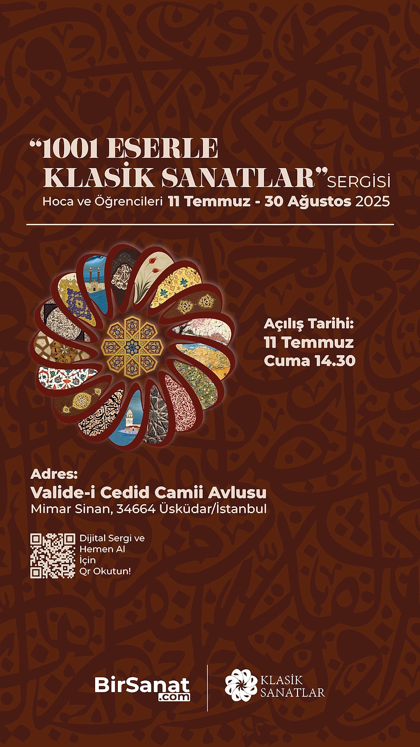 1001 Eserle Klasik Sanatlar Sergisi
